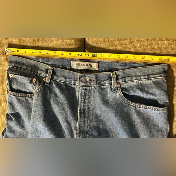 Levi's Light Blue Straight Jeans - Picture 4 of 8